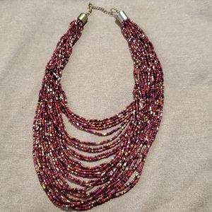 Gold Multistrand Necklace
